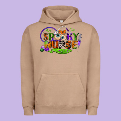One Spooky Nurse Urban Hoodie Designed By Bundleandbundleshop