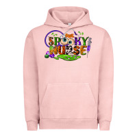 Pigment Salmon one spooky nurse Urban Hoodie - BundleAndBundleShop