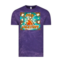 Cloud Purple my destiny Vintage Tee - NancyCooperArtShop