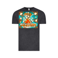 Vintage Black my destiny Vintage Tee - NancyCooperArtShop