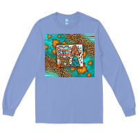 Colony Blue Fall Autumn Leopard Serape Mama Long Sleeve Tee - LillyAllenDesigns