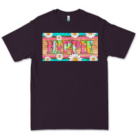 Plum hippie and daisys license plate template Premium Tee - Artiststas