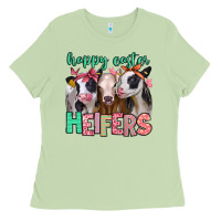 Matcha happy easter heifers Ladies Tee - Jasminsmagicworld
