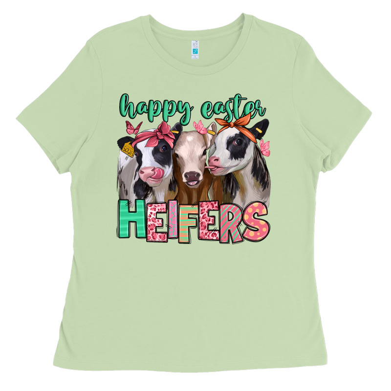Happy Easter Heifers Ladies Tee by Jasminsmagicworld | Teevron
