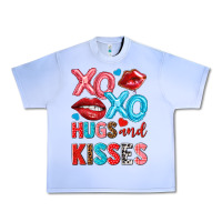 Grape Ice xo xo hugs and kisses Urban Heavy Tee - NancyCooperArtShop