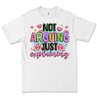 White not arguing just explaining Premium Tee - JahusDesignShop