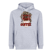 Heather Grey Mama needs coffee Mother's Day Heavyweight Hoodie - CowGirlArtShop