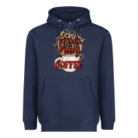 Navy Mama needs coffee Mother's Day Heavyweight Hoodie - CowGirlArtShop