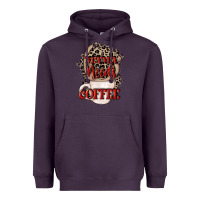 Plum Mama needs coffee Mother's Day Heavyweight Hoodie - CowGirlArtShop