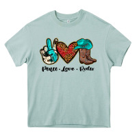 Arona peace love rodeo Heavy Core Tee - JahusDesignShop