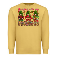 Antique Gold Hanging with my gnomigos Mexico Premium Sweatshirt - HowdyJamesFarm