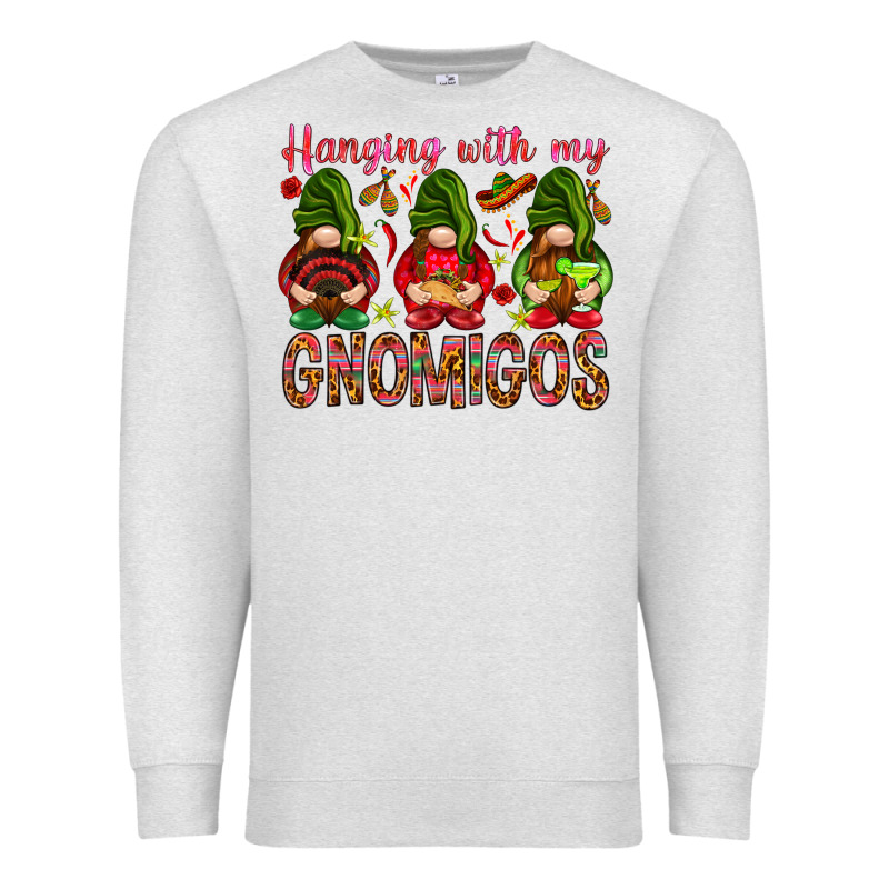 Hanging With My Gnomigos Mexico Premium Sweatshirt by HowdyJamesFarm | Teevron