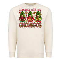 Sandshell Hanging with my gnomigos Mexico Premium Sweatshirt - HowdyJamesFarm