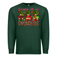 Sports Green Hanging with my gnomigos Mexico Premium Sweatshirt - HowdyJamesFarm