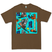 Cacao construction vehicles Premium Tee - BundleAndBundleShop