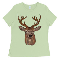 Matcha deer Ladies Tee - JahusDesignShop