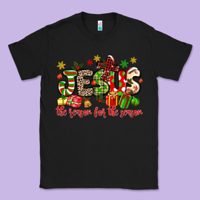 Jesus The Reason For The Season Classic Tee Designed By Maliassmallbusiness