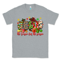 Heather Grey jesus the reason for the season Classic Tee - MaliasSmallBusiness