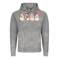 Cloud Rock valentines day ghost Vintage Hoodie - MaliasSmallBusiness