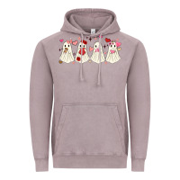 Vintage Zinc valentines day ghost Vintage Hoodie - MaliasSmallBusiness