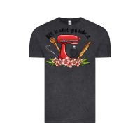 Vintage Black life is what you bake it Vintage Tee - MaliasSmallBusiness