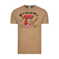 Vintage Coffee life is what you bake it Vintage Tee - MaliasSmallBusiness