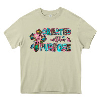 Mossy created with a purpose Heavy Core Tee - AdoDesignShop
