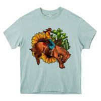 Arona rodeo cowboy sunflower cactus Heavy Core Tee - JahusDesignShop