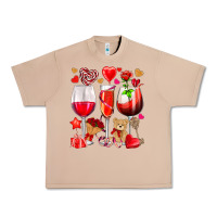 Burro valentines day wine glasses Urban Heavy Tee - NancyCooperArtShop