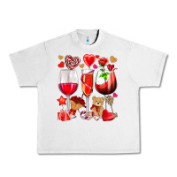 Lunar Rock valentines day wine glasses Urban Heavy Tee - NancyCooperArtShop