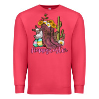 Cardinal Happy Easter western Easter Day Premium Sweatshirt - CowGirlArtShop