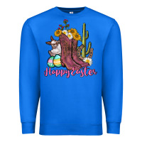True Royal Happy Easter western Easter Day Premium Sweatshirt - CowGirlArtShop