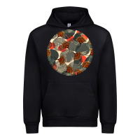 Black african fabric pattern round earrings 5 Urban Hoodie - BundleAndBundleShop