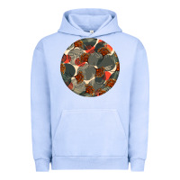 Pigment Grape Ice african fabric pattern round earrings 5 Urban Hoodie - BundleAndBundleShop