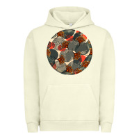 Pigment Pistachio african fabric pattern round earrings 5 Urban Hoodie - BundleAndBundleShop