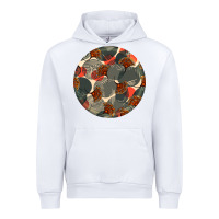 White african fabric pattern round earrings 5 Urban Hoodie - BundleAndBundleShop