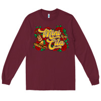 Burgundy Mini cita Long Sleeve Tee - RanaPortraitStore