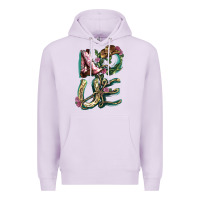 Lilac Love boots horseshoe Premium Hoodie - HowdyJamesFarm