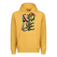 Mustard Love boots horseshoe Premium Hoodie - HowdyJamesFarm