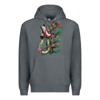 Rock Love boots horseshoe Premium Hoodie - HowdyJamesFarm