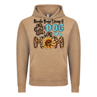 Vintage Coffee kinda busy being a dog mom Vintage Hoodie - MaliasSmallBusiness