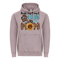 Vintage Zinc kinda busy being a dog mom Vintage Hoodie - MaliasSmallBusiness