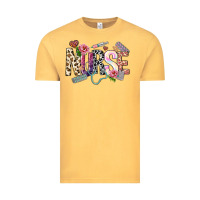 Vintage Mustard nurse Vintage Tee - NancyCooperArtShop