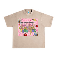 French Oak teachers teach them love them grow Urban Heavy Tee - MaliasSmallBusiness