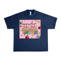 Navy teachers teach them love them grow Urban Heavy Tee - MaliasSmallBusiness