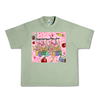 Oil Green teachers teach them love them grow Urban Heavy Tee - MaliasSmallBusiness
