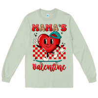 Matcha skater heart valentines day art Long Sleeve Tee - LillyAllenDesigns