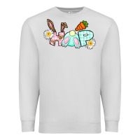 Dove Grey Hop bunny Easter Day Premium Sweatshirt - CowGirlArtShop