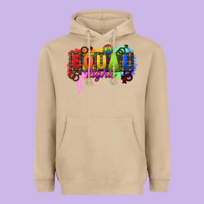Equal Rights Heavyweight Hoodie Designed By Cowgirlartshop