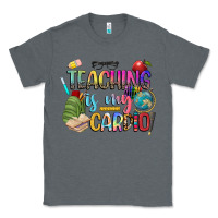 Charcoal Heather teaching is my cardio Classic Tee - NancyCooperArtShop